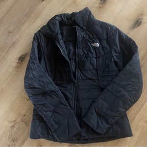 The North Face Womens Sz Small Black Coat Jacket. Excellent Condition. Full Zip